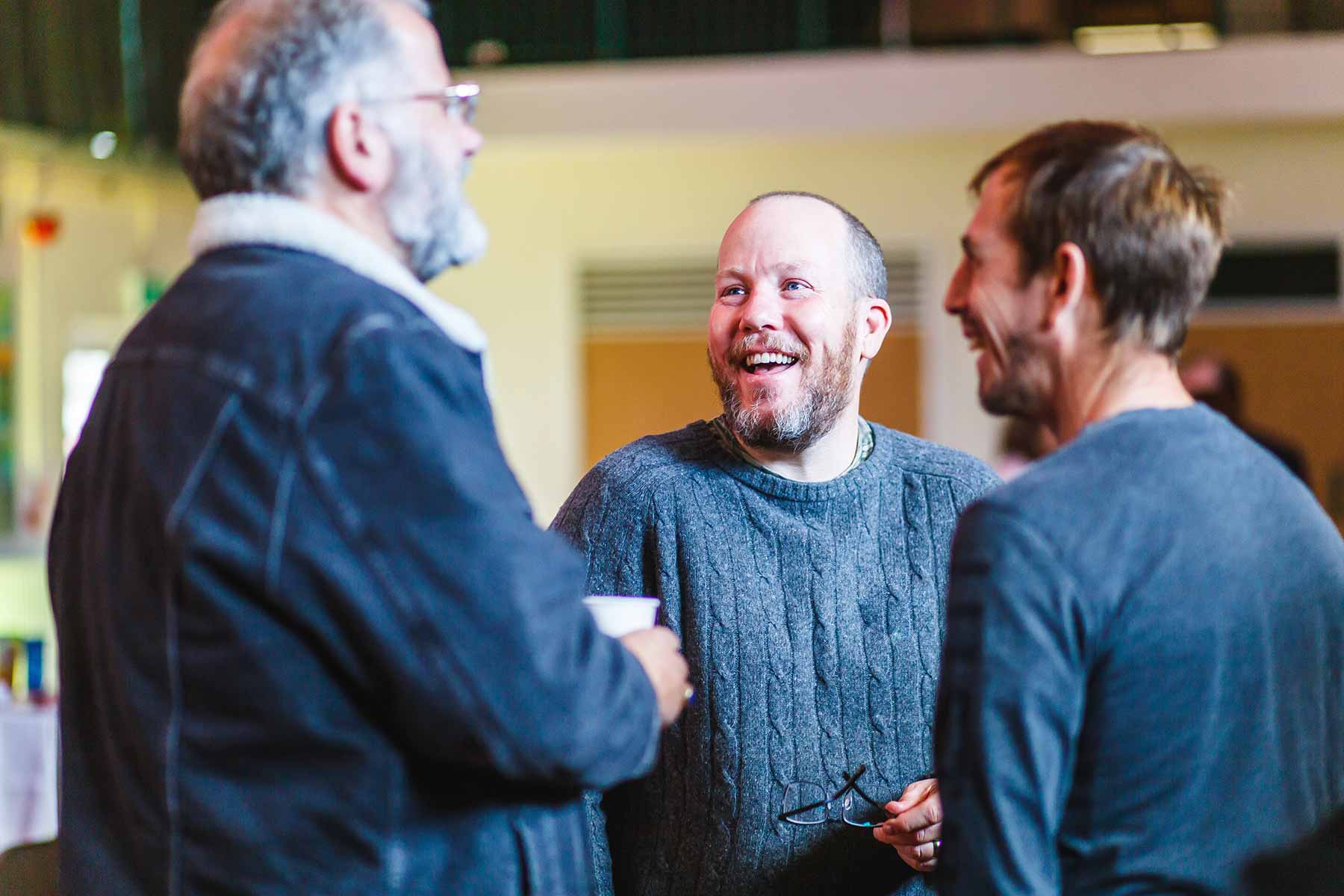 Bethany Community Church Members Smiling and Laughing