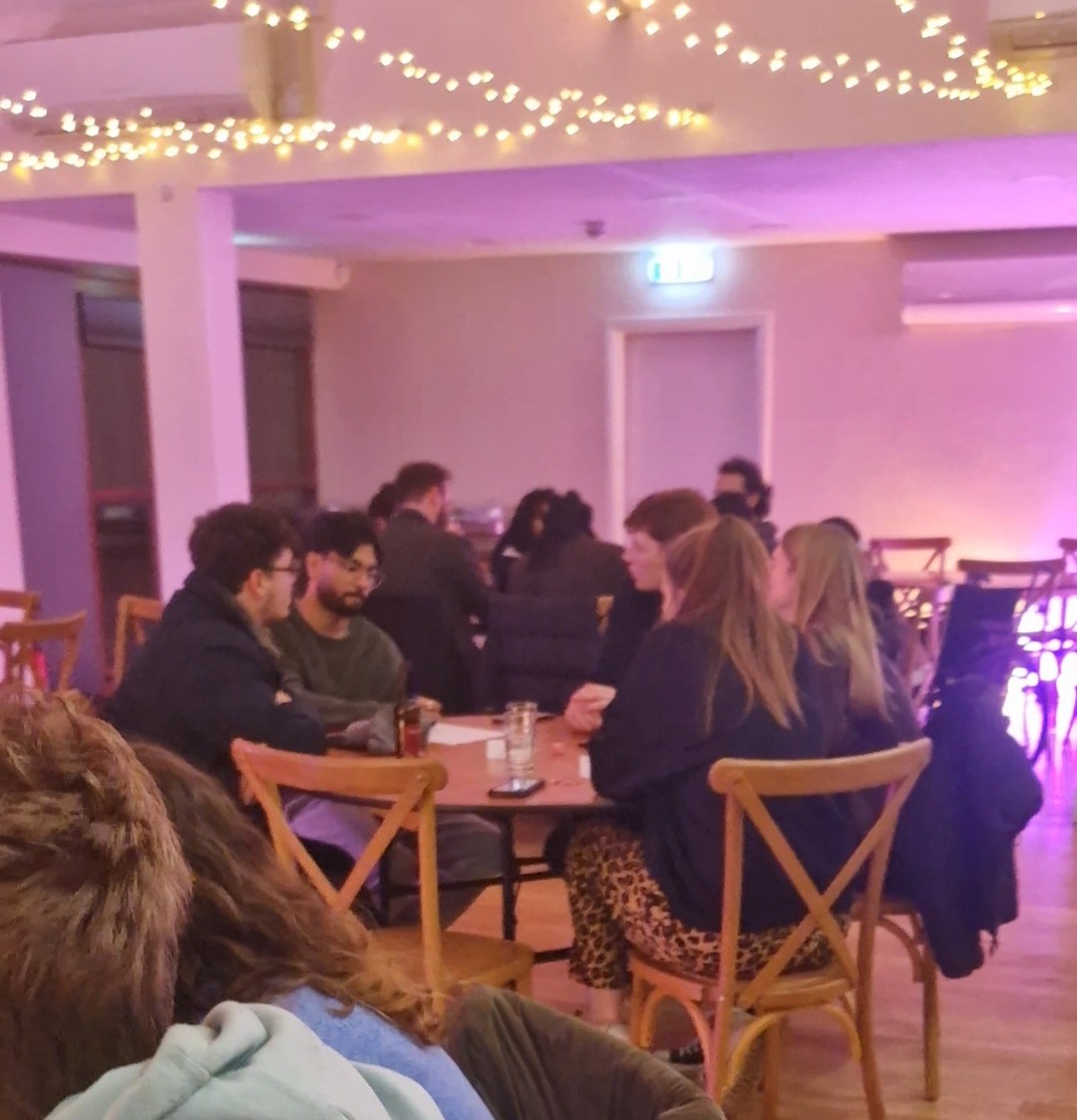 Be.YA young adults at a community night